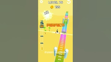 Stunt Rails Level 76 | #stuntrails #gameplay #shorts