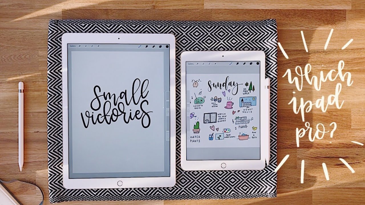 Which IPad Pro To Get Whats On My IPad Pro Hand Lettering