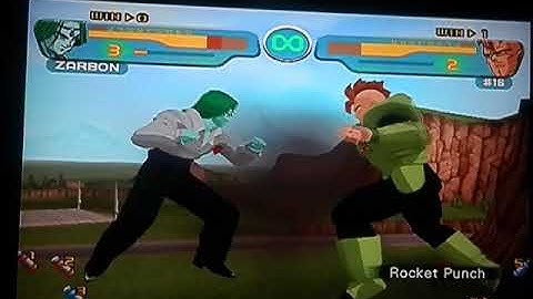 Dragon Ball Z Budokai(Gamecube)-Zarbon vs Android 16