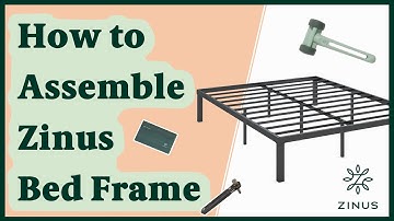 Zinus | Luis Quick Lock 14in Metal Platform Bed Frame Assembly Instructions