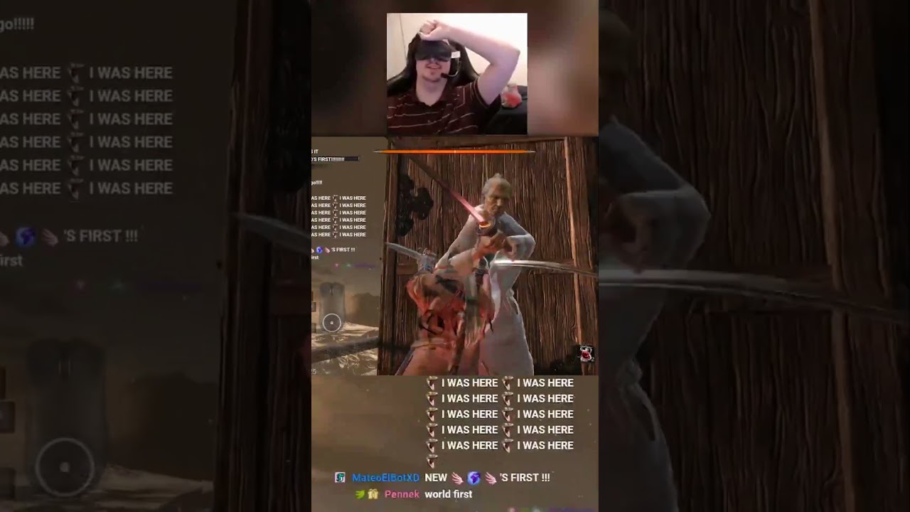 World first blindfolded sekiro run