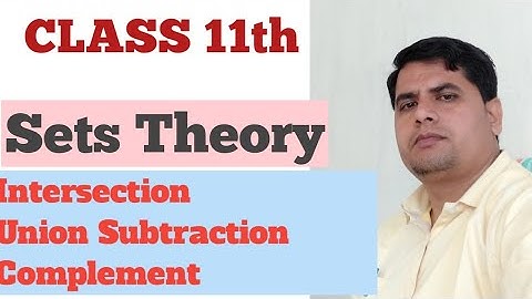 11th class ।। Sets Theory ।। A book of Madhur Gupta