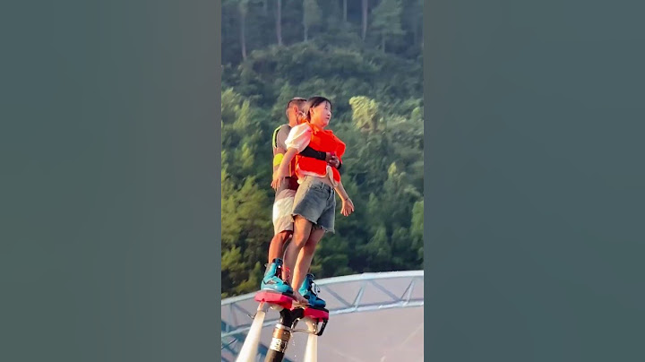 Romantic Ripples: Flyboard Waves of Love, flybord ride is so fun#game#flyingman#exciting#fun