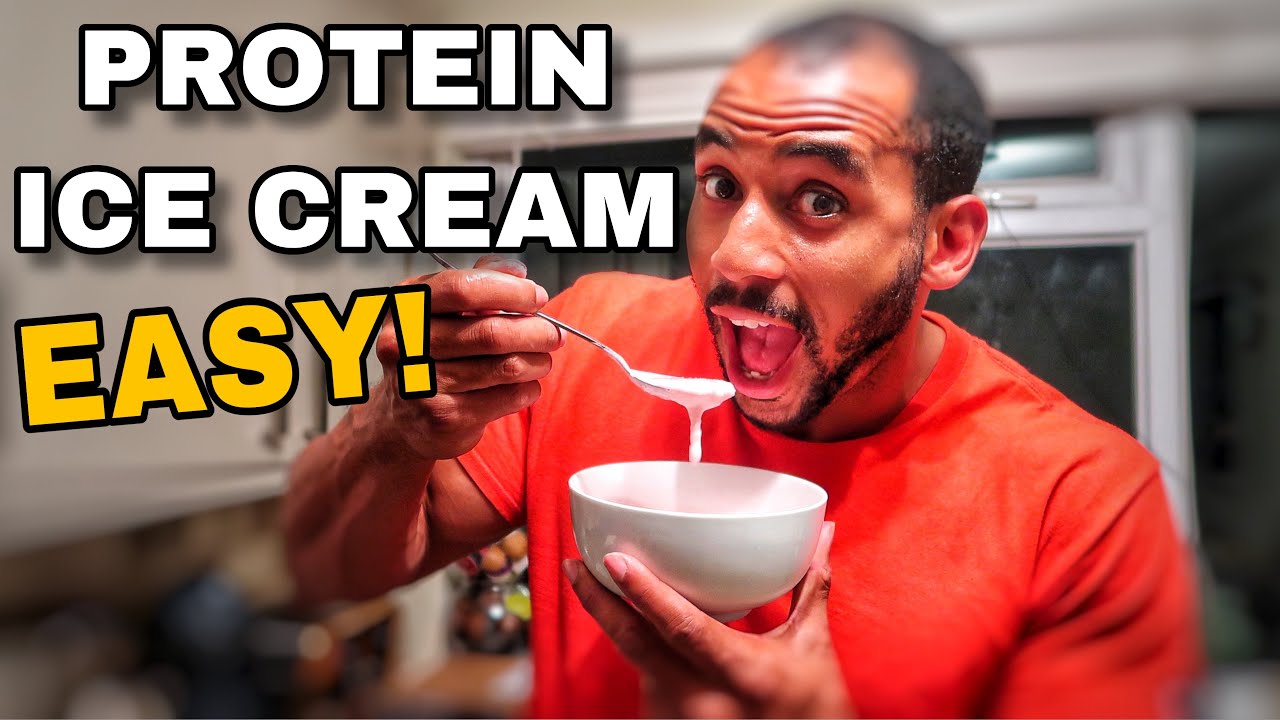 I MADE Protein Ice cream for the first time! (YOUR TURN NOW) YouTube