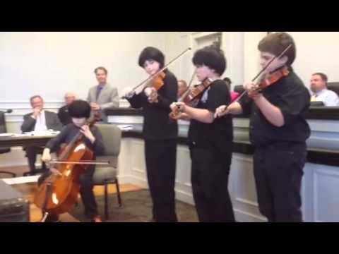 Bayou View Middle School Quartet