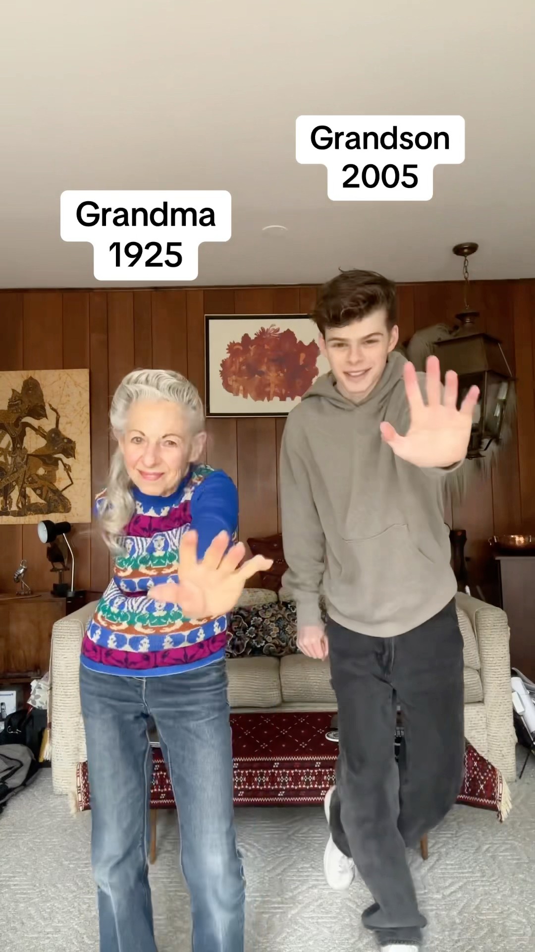 Grandma breaking it down! ?