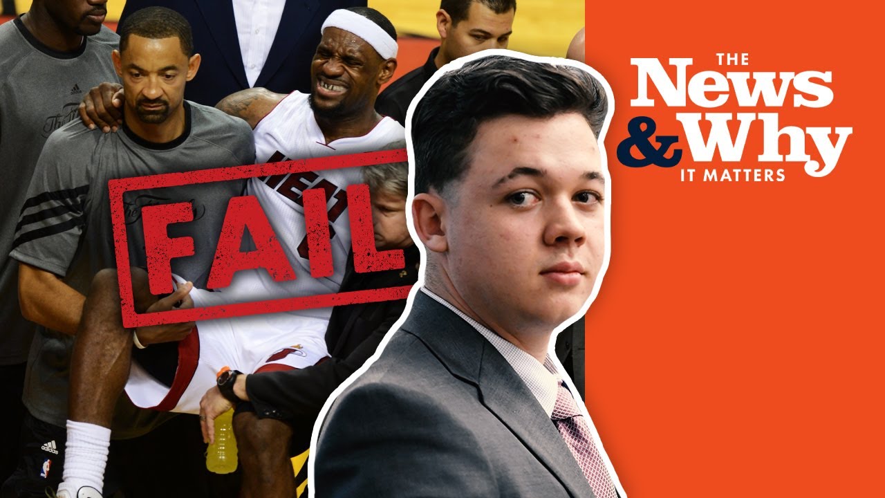 FAIL! CRYBABY LeBron Tries & Fails to Call Out Rittenhouse | The News & Why It Matters | Ep 