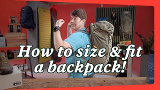 How to Size and Fit Backpacking Packs | REI