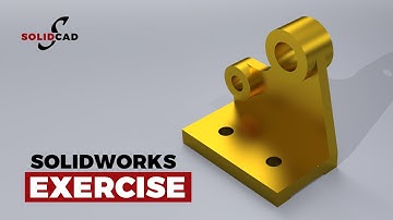 SolidWorks Exercise 32 | SolidWorks Tutorial | SolidCad