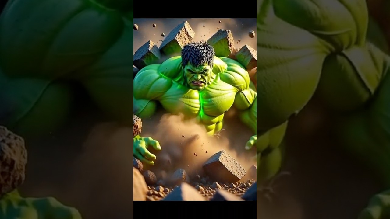 Hulk vs Iron Man💥Lion Stops the Fight?! 🦁 