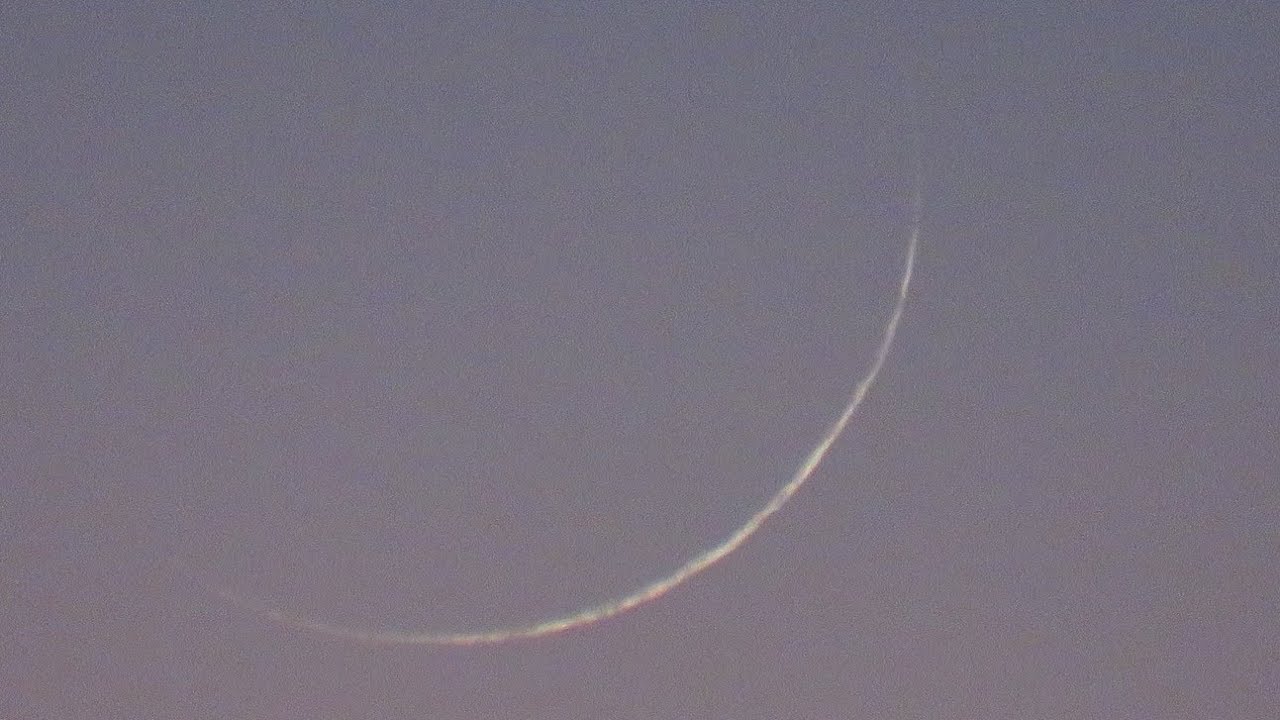 Sunrise, Sunset & Moonset: Mountain sunrise, balcony sunset and Day #1 Waxing Crescent