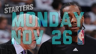 NBA Daily Show: Nov. 26 - The Starters NBA Daily Show: Nov. 26 - The Starters