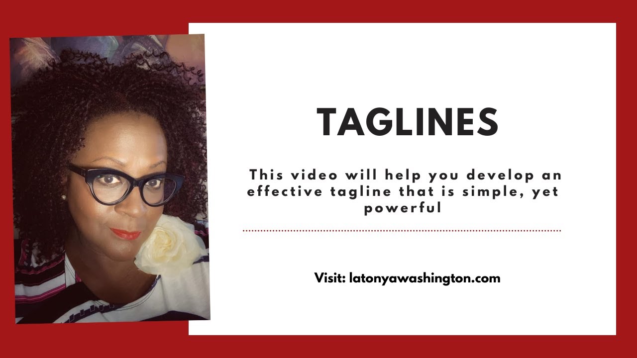 How to Create an Effective Tagline