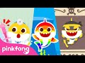 Baby Shark BEST Cartoon Episodes 2hr |  Compilation | Story and Song for Kids | Pinkfong Baby Shark