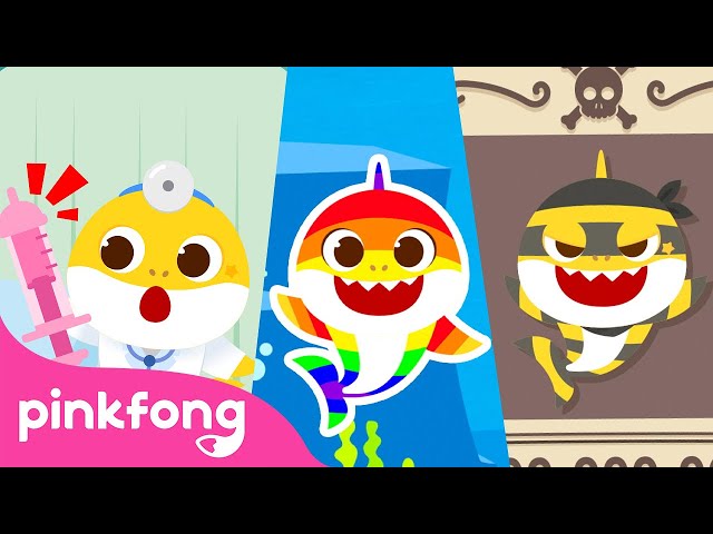 Baby Shark BEST Cartoon Episodes 2hr | +Compilation | Story and Song for Kids | Pinkfong Baby Shark class=