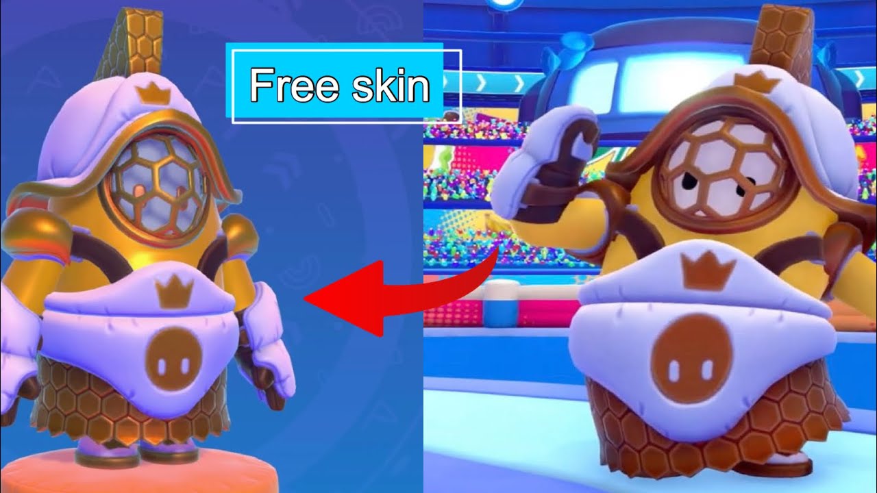 Getting the crown idol skin in fall guys