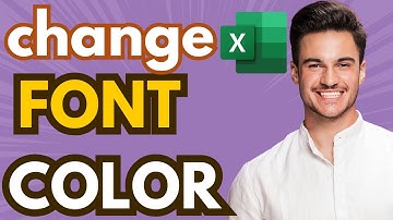 How To Change Font Color In Excel (Full Guide)