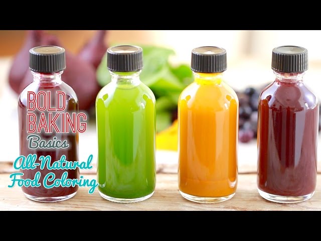 Golden Opportunity: How to Make Your Own Safe Food Coloring at