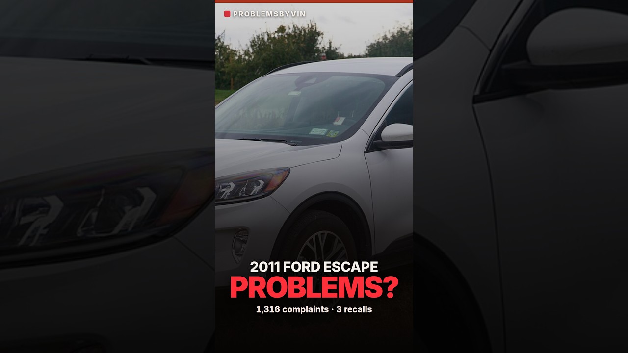 2011 Ford Escape problems — video thumbnail