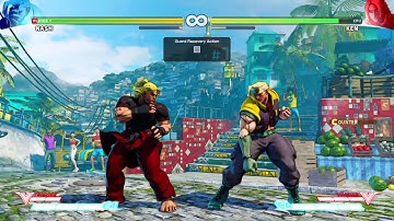 Street Fighter V - Nash - Frame Traps