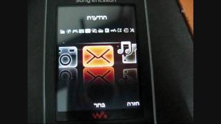 Flash menu W910