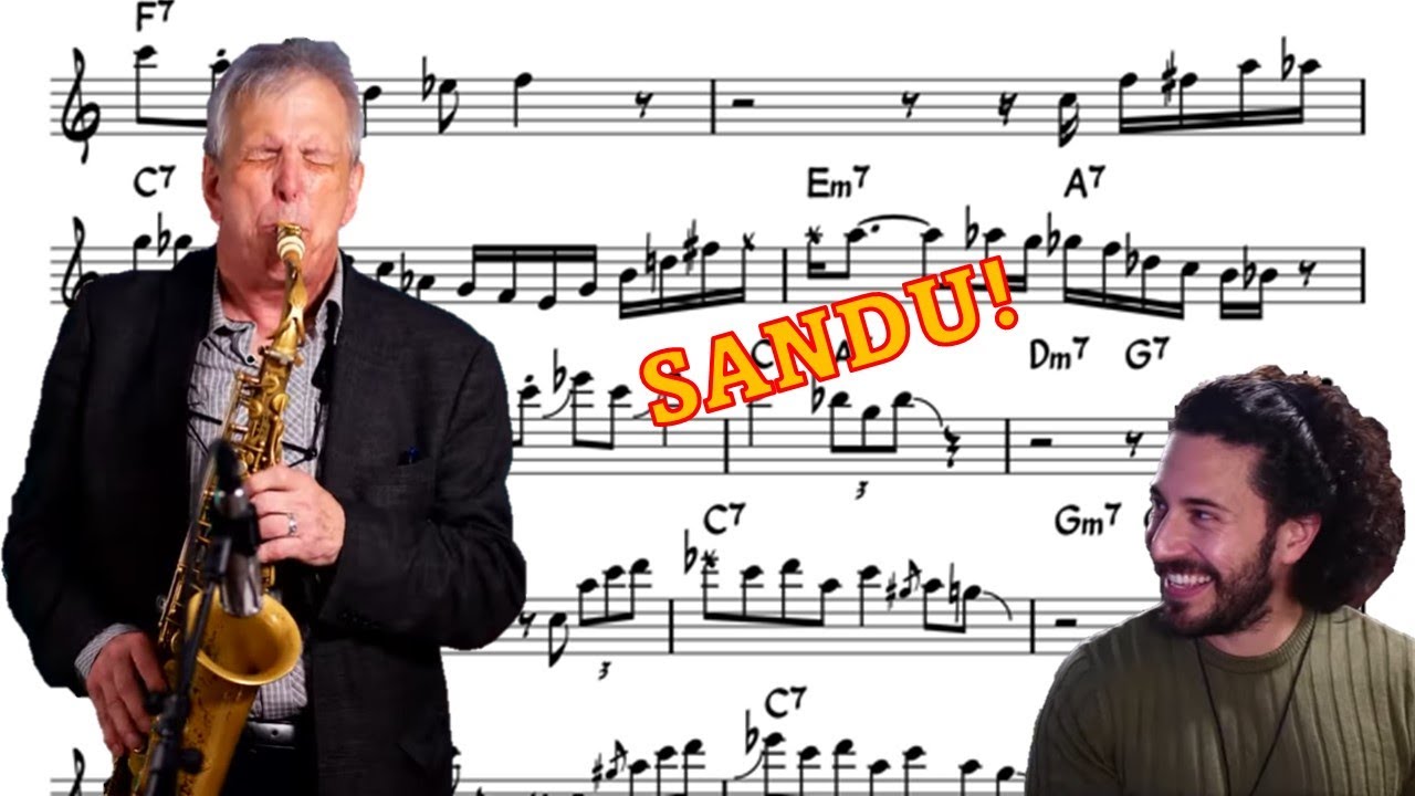 Dick Oatts on Sandu - Eb Transcription