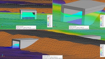 2D hydraulic analysis of a culvert [#Iber model]
