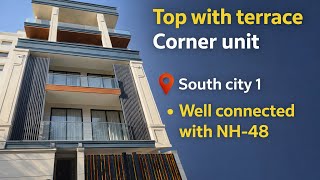 💎Perfect Top with terrace 🏠240 sqyd | 3bhk builder floor in South city 1