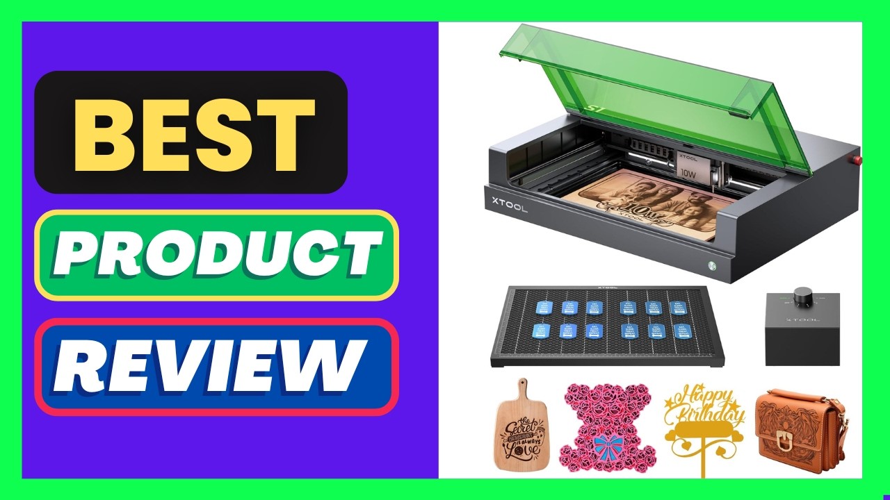 xTool S1 Laser Engraver with Air Assist