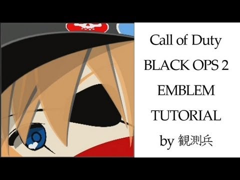 Cod Bo2 エンブレム Sao 結城明日奈 Black Ops 2 Anime Emblem Youtube