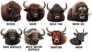 Every Wild Cattle Species Explained in 10 Minutes