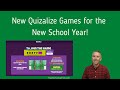 Turn any quiz into a game with new quizalize games