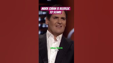 Mark Cuban is allergic to scams 🔥 #sharktank #scammer #markcuban #fyp #shorts