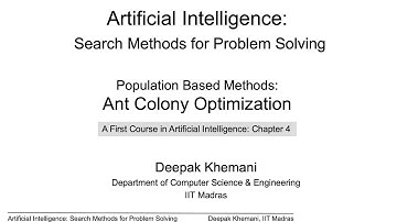 Ant Colony Optimization