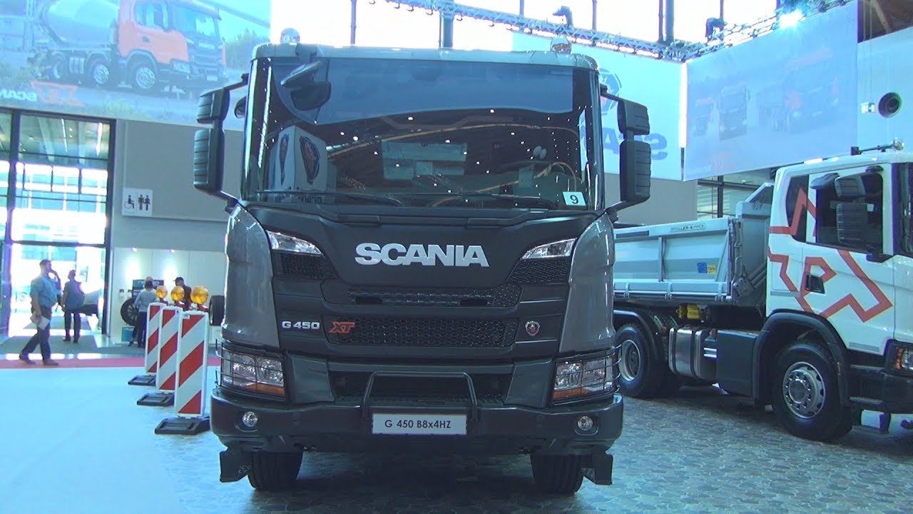 Scania G 480 Xt B8x4hz Tipper Truck 2018 Exterior And Interior