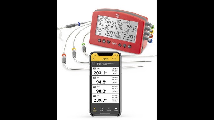 Signals BBQ Alarm Thermometer with Wi-Fi and Bluetooth® Wireless