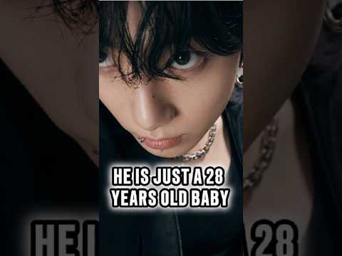When You're Just A 28 Old Baby! #shorts #jungkook #jk #jeonjungkook #bts