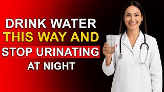 UROLOGIST REVEALS: How to drink water to avoid getting up at night