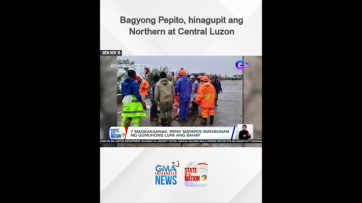Bagyong Pepito, hinagupit ang Northern at Central Luzon | SONA