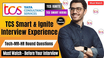 🔥TCS Smart & Ignite Interview Experience | Most expected interview questions | Tcs smart hiring 2025