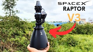 SpaceX Raptor Engine | 3D Printed | DIY Build with Bambu Lab A1
