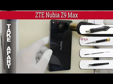 How to disassemble 📱 ZTE Nubia Z9 Max (NX512) Take apart Tutorial