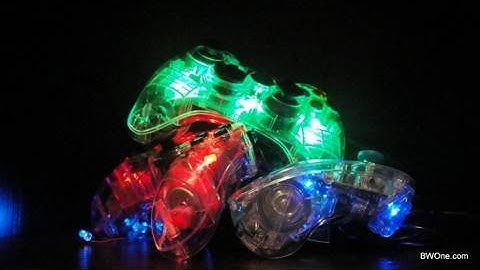 PDP AfterGlow Controllers for Wii, PS3 and Xbox 360 at E3 2010 - BWOne.com