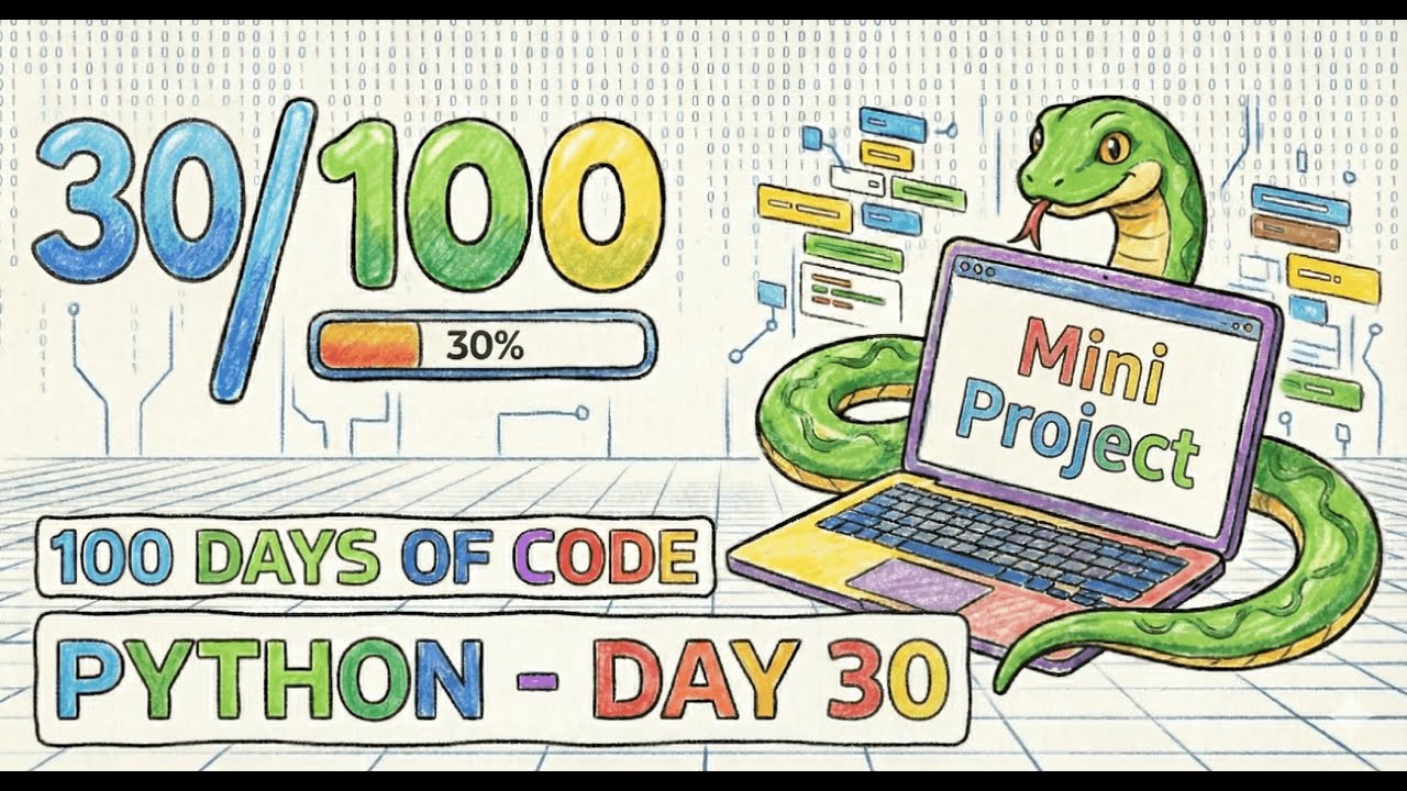100 Days of Python – Day 30: Student Management Mini Project (CLI Based)