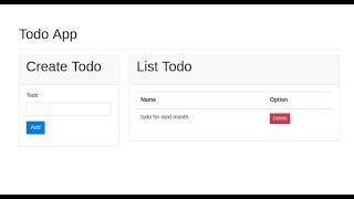 Simple Todo App - Laravel Tutorial Beginner