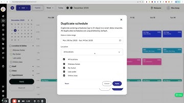 Scheduling Enhancement: Effortlessly Duplicate Your Schedule with Our New Copy and Paste Feature