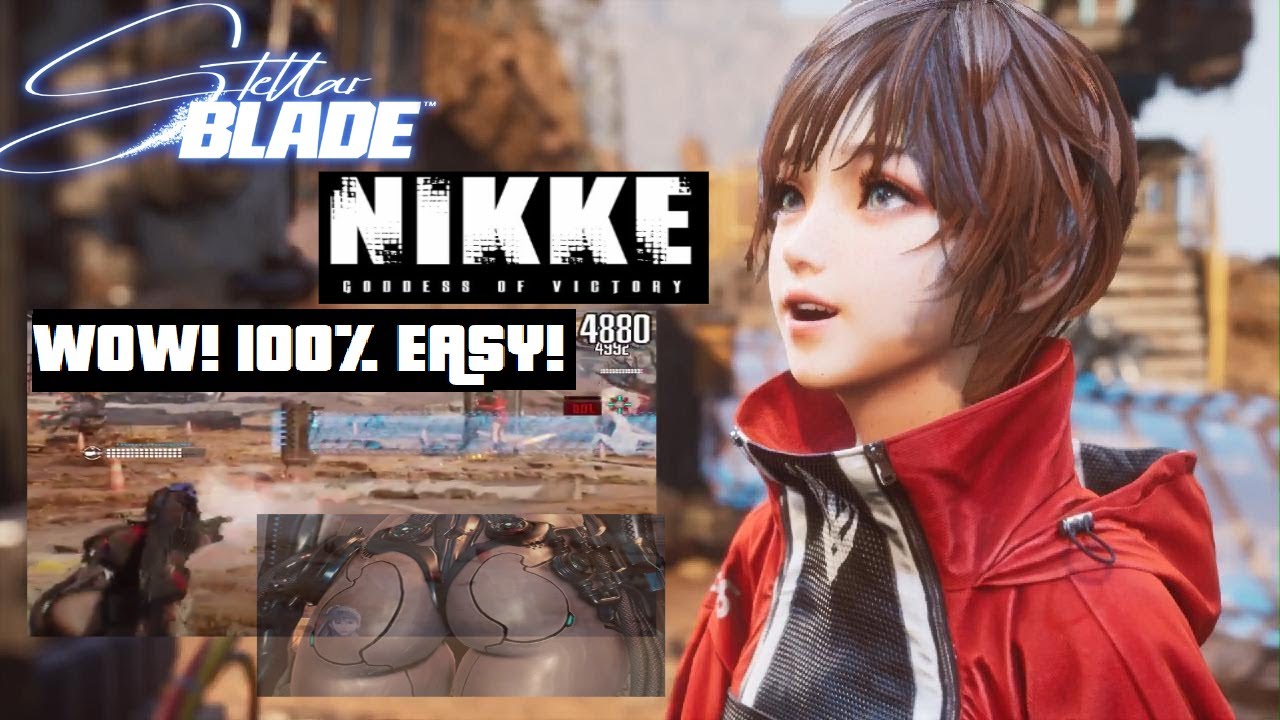 STELLAR BLADE - How to BEAT Lily's NIKKE defence mission (EASY WAY!)