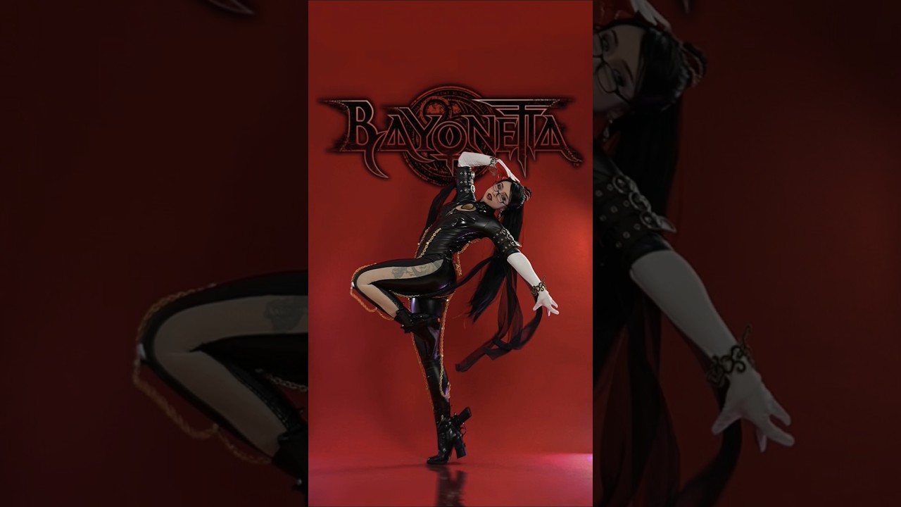 BAYONETTA COSPLAY | Let's dance, boys! Ready? 3 2 1 Go! 💅✨️😂 #bayonetta #cosplay #cosplayer
