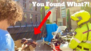 The Police Can't Believe What We Found (Magnet Fishing in Amsterdam)