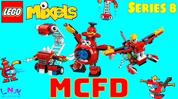 Unboxing & Building LEGO Mixels Complete Series 8 MCFD Mixel City Fire Department Review!